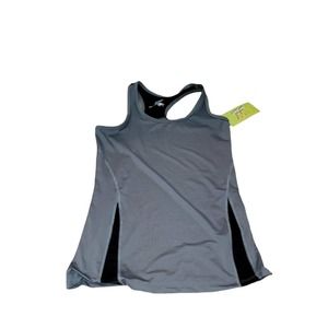 W Sport Ladies Activewear Top Size Medium Gray Racerback New
